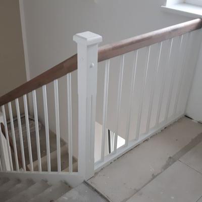 Treppengelaenderanbetontreppe 1