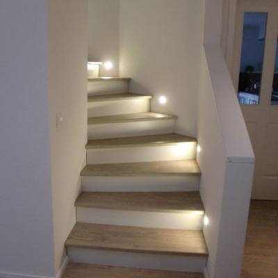 Treppenstufenauslaminatboden 2