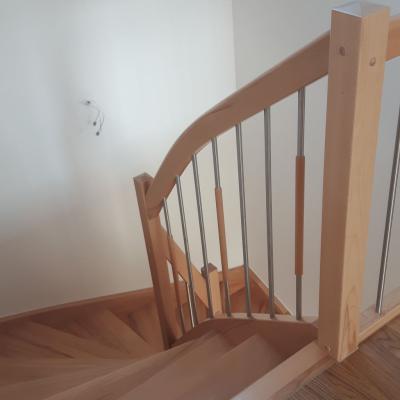 Treppeviertelgewendelteingestemmtbuche 6