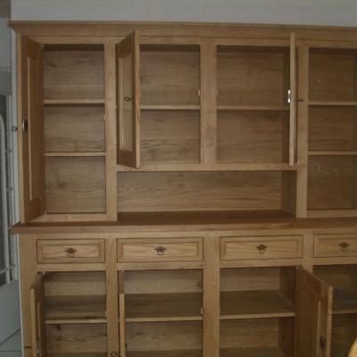 Esszimmerbufetteichemassivrahmentueren 1